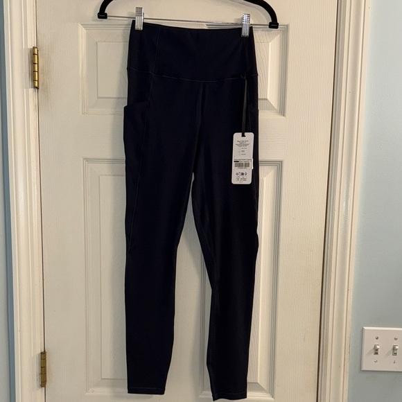 🆕‼️ - NWT - Varley Shape High Pocket Leggings - Dark Sapphire - Size S - Picture 2 of 6